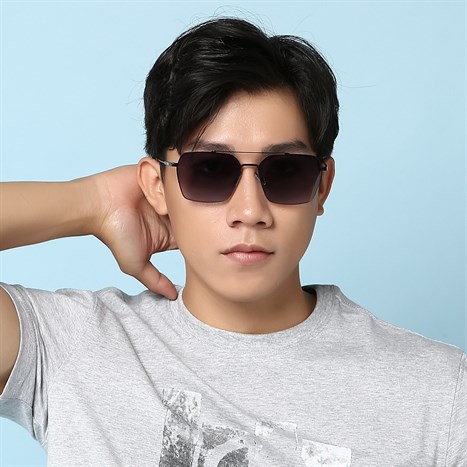 Mắt kính thời trang Nam Dora 7073-C2 Màu Đen