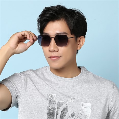 Mắt kính thời trang Nam Dora 7073-C2 Màu Đen