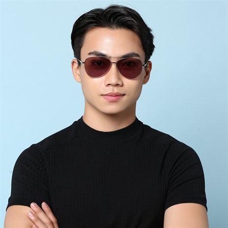 Mắt kính thời trang Nam Dora 7075-C3 Màu Bạc