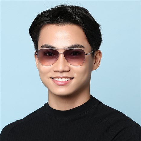 Mắt kính thời trang Nam Dora 7075-C4 Màu Hồng Gold