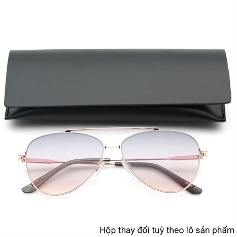 Mắt kính thời trang Nam Dora 7075-C4 Màu Hồng Gold