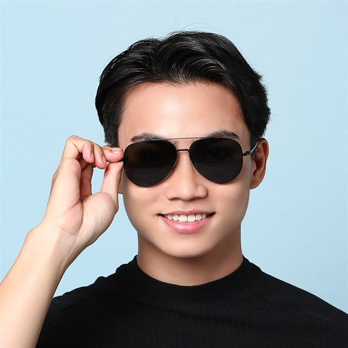 Mắt kính thời trang Nam Dora 7107-C1 Màu Đen