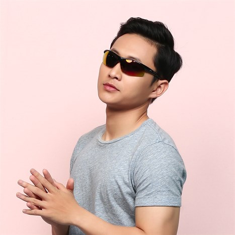 Mắt kính thể thao Nam Octo DH0025 C1 Màu Đen