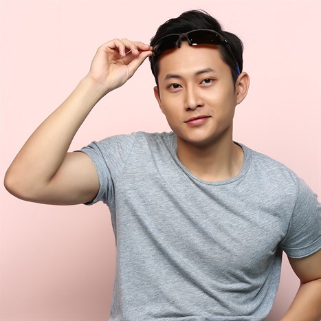 Mắt kính thể thao Nam Bobby Jones BJ2S004_68_C1 Màu Đen - xanh dương