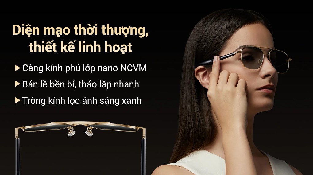 Mắt kính phát nhạc Xiaomi Mijia Smart Audio Glasses Aviator (BHR08VYGL)