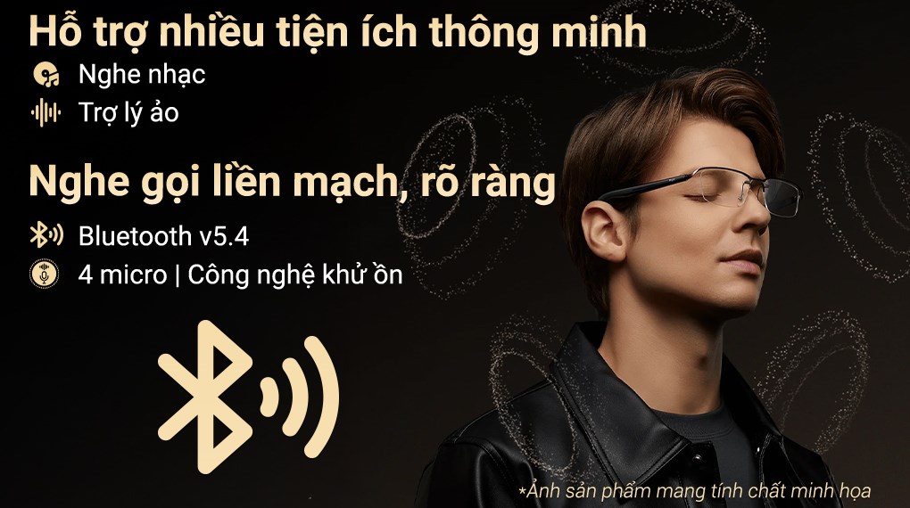 Mắt kính phát nhạc Xiaomi Mijia Smart Audio Glasses Aviator (BHR08VYGL)