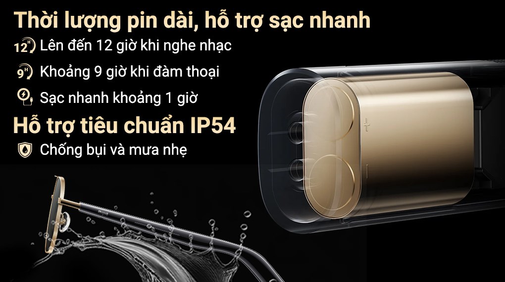 Mắt kính phát nhạc Xiaomi Mijia Smart Audio Glasses Aviator (BHR08VYGL)