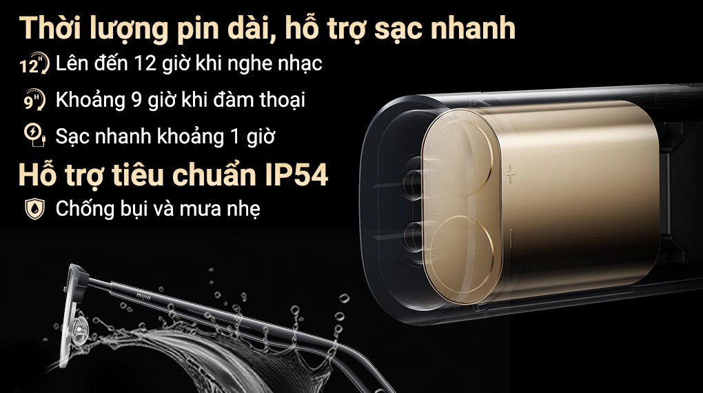 Mắt kính phát nhạc Xiaomi Mijia Smart Audio Glasses Browline (BHR08VXGL)