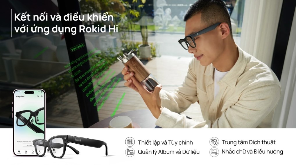 Mắt kính thông minh Rokid Glasses RV101