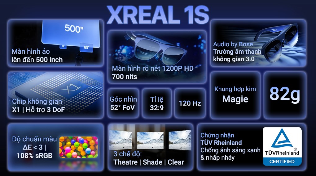Mắt kính thông minh XREAL 1S