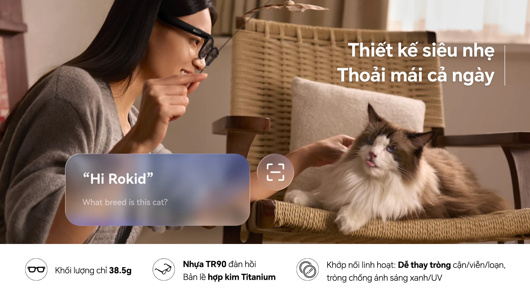 Mắt kính thông minh Rokid Glasses RV203