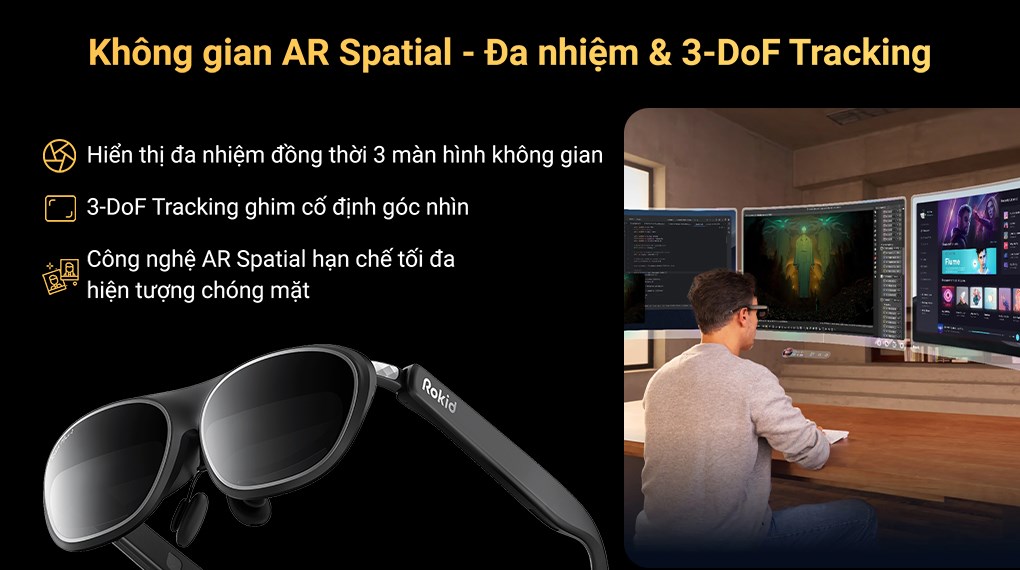 Mắt kính thông minh Rokid AR Max 2 RA301