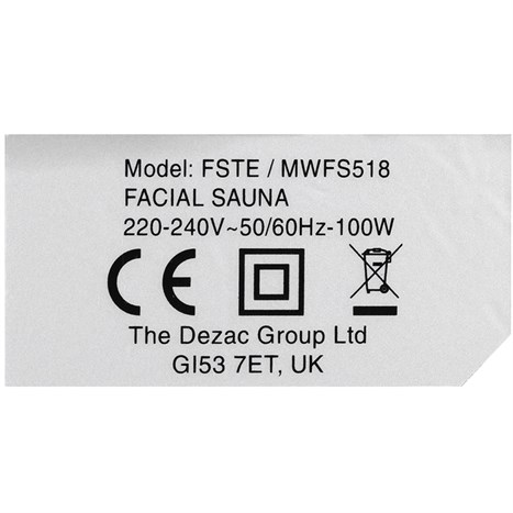 Máy xông hơi mặt nóng Rio Beauty FSTE Màu Trắng