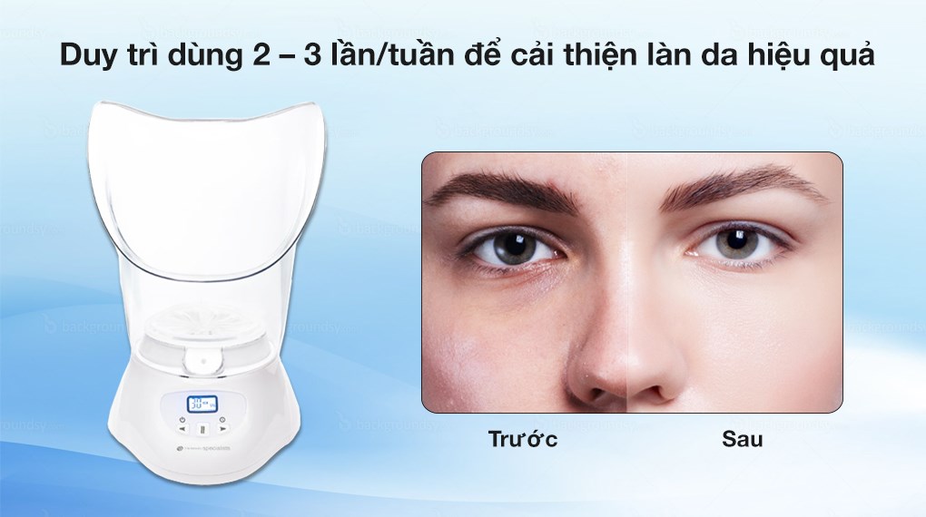 Máy xông hơi mặt và mũi ion nóng Rio Beauty FSTE2-EU