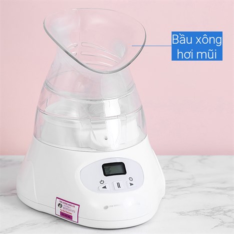 Máy xông hơi mặt và mũi ion nóng Rio Beauty FSTE2-EU Màu Trắng