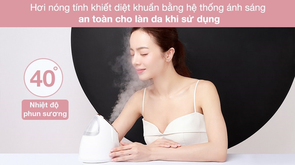 Máy xông hơi mặt Nano Ionic Emmié MC-109