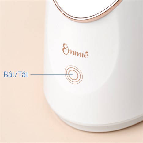 Máy xông hơi mặt Nano Ionic Emmié MC-109 Màu Trắng