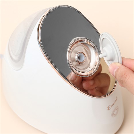 Máy xông hơi mặt Nano Ionic Emmié MC-109 Màu Trắng