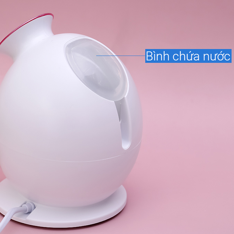 Máy xông hơi mặt nano nóng K.SKIN KD233 Màu Trắng