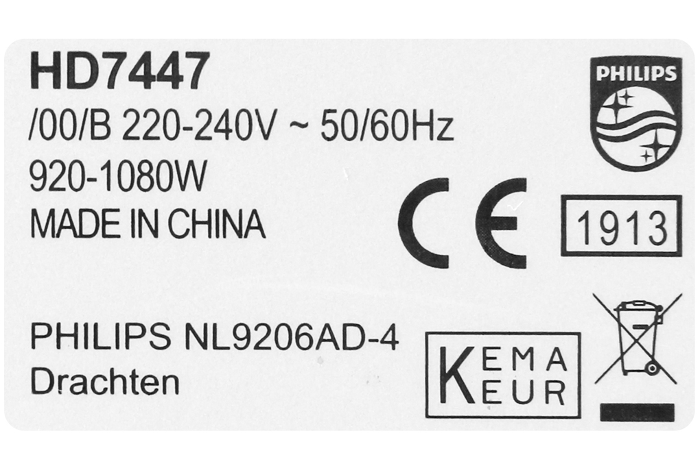 Máy pha cà phê Philips HD7447 Màu Trắng