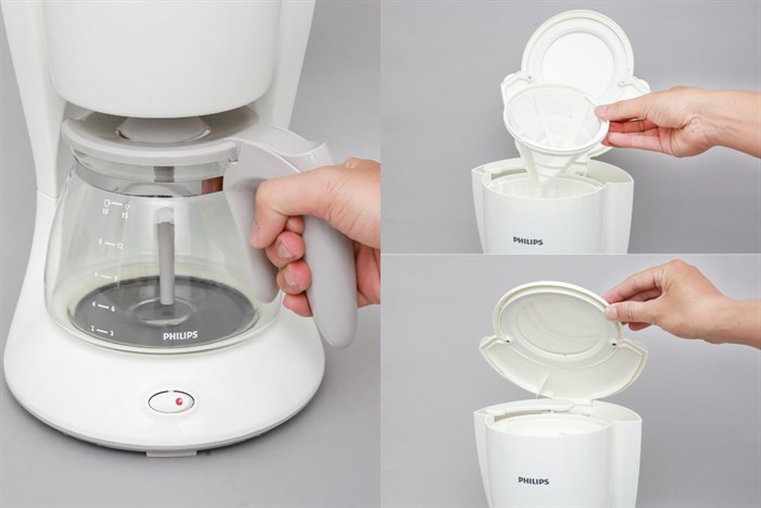 Máy pha cà phê Philips HD7447 Màu Trắng