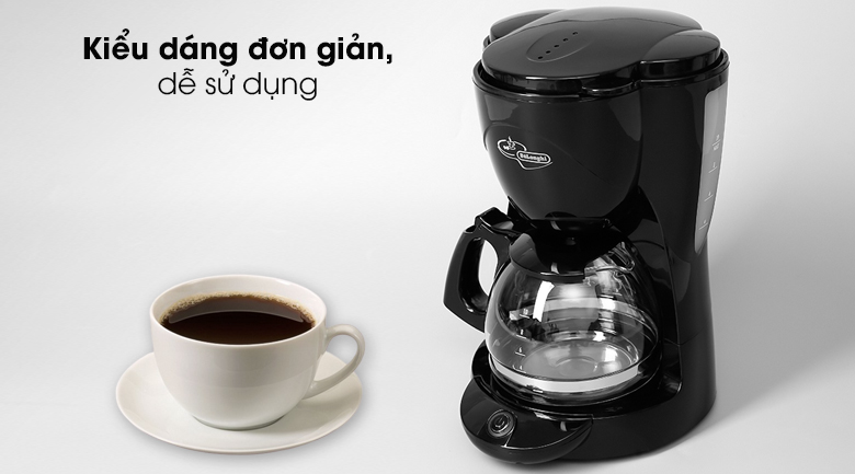 Máy Pha Cà Phê Delonghi ICM2.1B - Kiểu dáng đơn giản