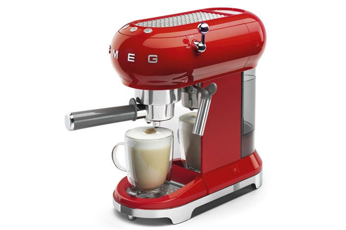 Máy pha cà phê Smeg ECF01RDEU (535.43.659) Màu Đỏ
