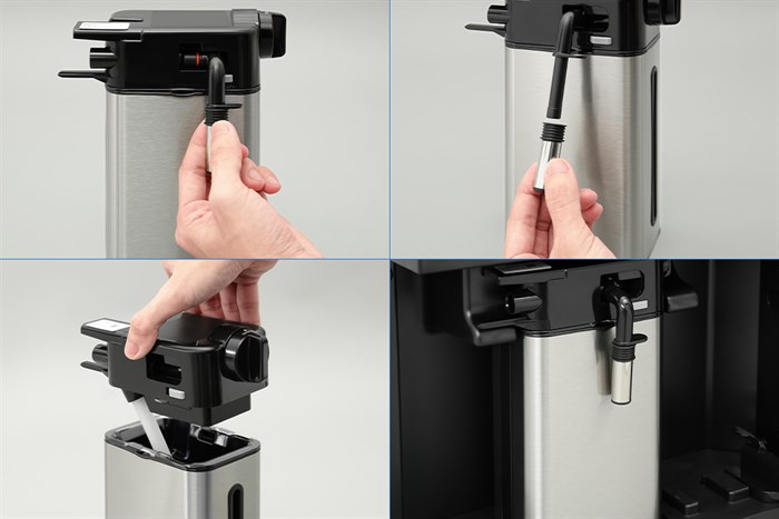 Máy pha cà phê Smeg CMS4604NR (536.54.079) Màu Đen