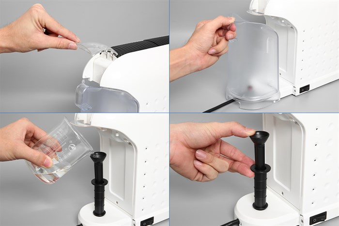 Máy pha cà phê Espresso Perfetto P.08 Trắng Màu Trắng