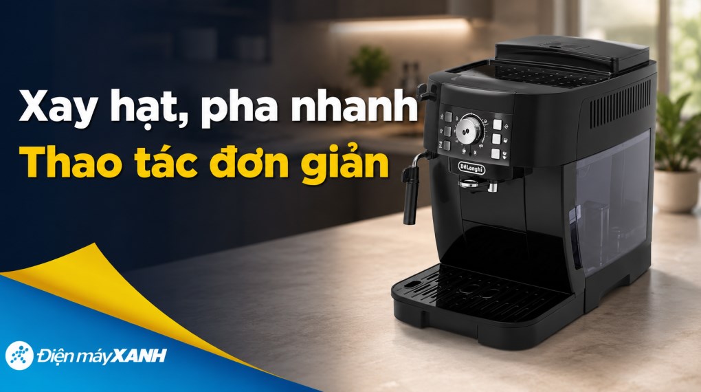 Máy pha cà phê Delonghi ECAM12.122.B