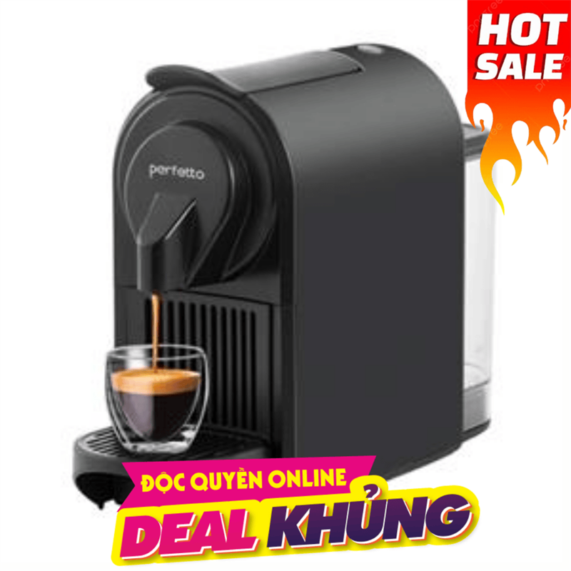 Máy pha cà phê Perfetto P9.BK - Đen