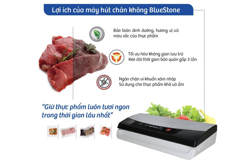 Công dụng của máy hút chân không