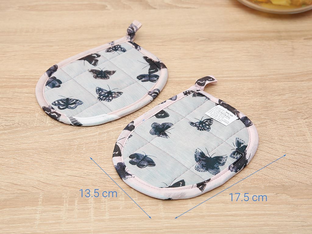 Bộ nhấc nồi oval cotton Latka BN902 (Giao màu ngẫu nhiên) 5