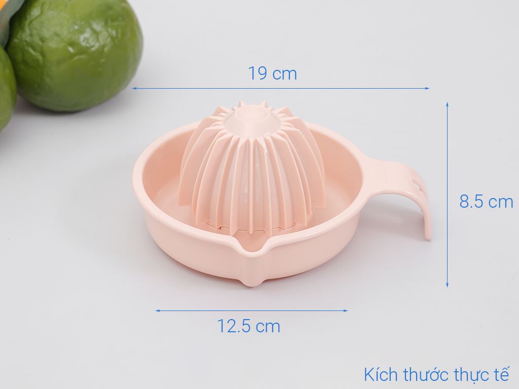 Dụng cụ vắt cam nhựa pp Inochi không lọc (giao màu ngẫu nhiên) 8