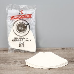 Giấy thấm lọc Moriitalia Coffee Filter 80 tờ màu trắng