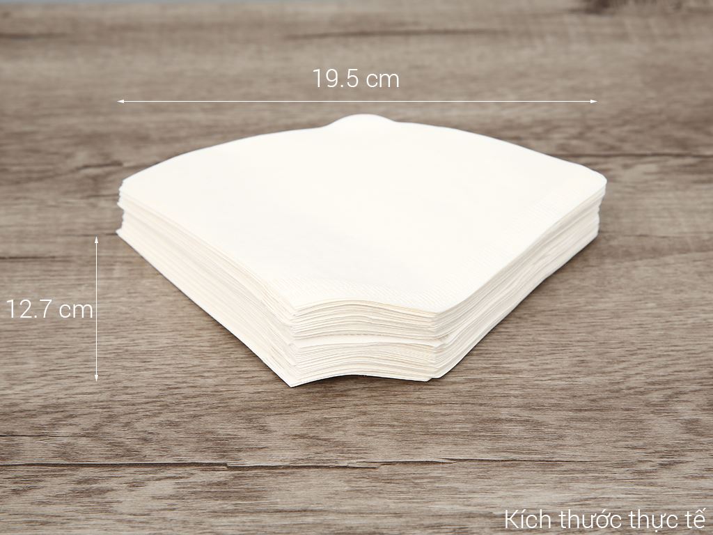 Giấy thấm lọc Moriitalia Coffee Filter 80 tờ - màu trắng 6