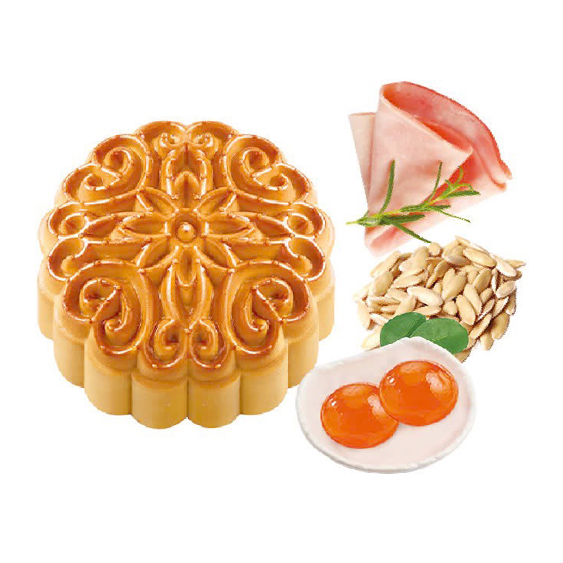 Bánh trung thu Thọ Phát jambon bát bửu 1 trứng 150g 2