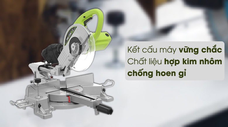 Máy cắt nhôm Pigeon G7-255E 2100W - Thiết kế 
