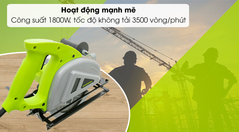 Máy cắt đa năng Pigeon G4-185 1800W - Công suất