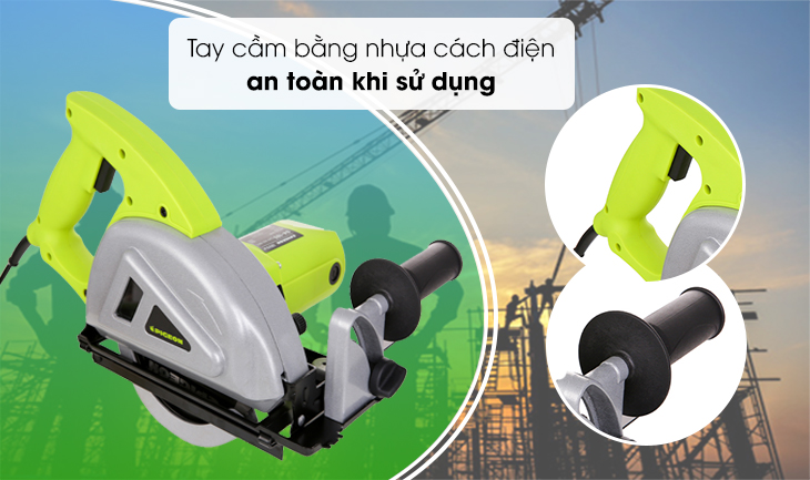 Máy cắt đa năng Pigeon G4-185 1800W - Tay cầm cách điện