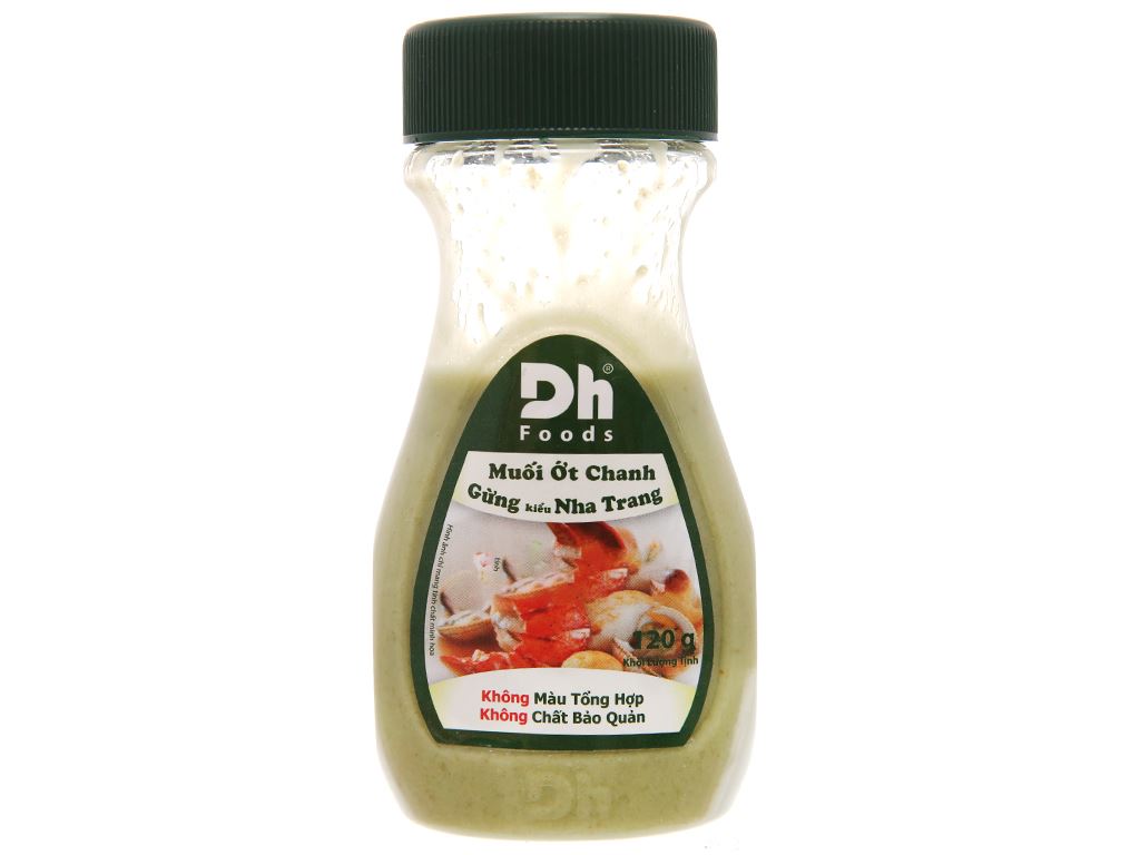Muối ớt chanh gừng Nha Trang Dh Foods chai 120g 1