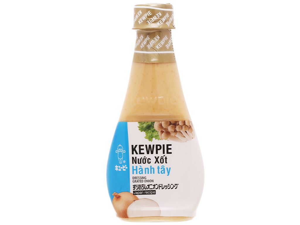 Nước xốt hành tây Kewpie chai 210ml 1