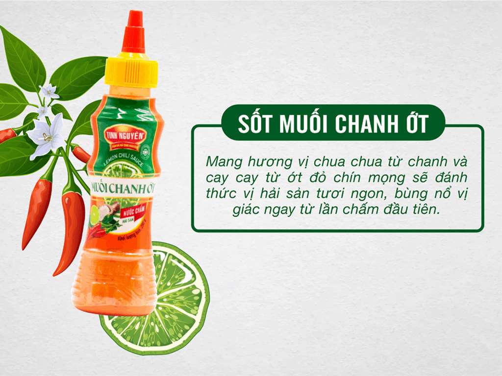 Muối chanh ớt đỏ Tinh Nguyên chai 200g 2