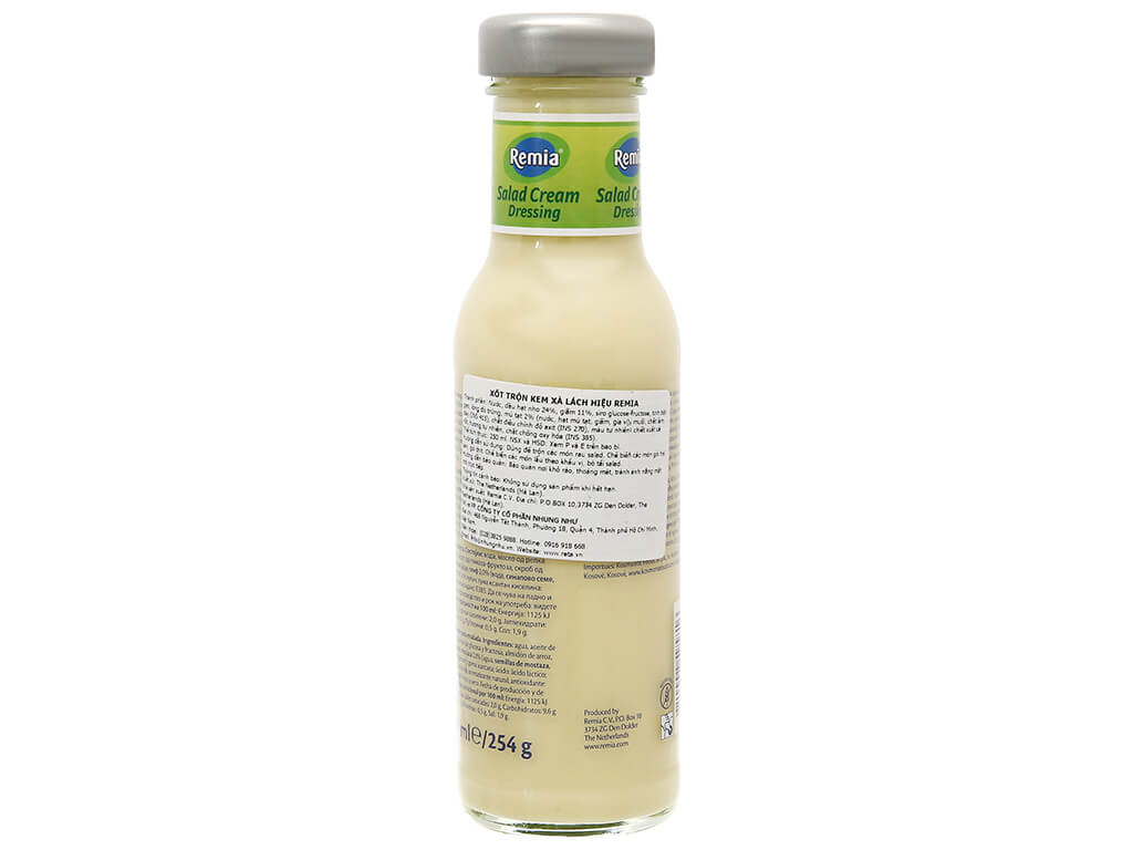Xốt trộn kem xà lách Remia chai 250ml 3