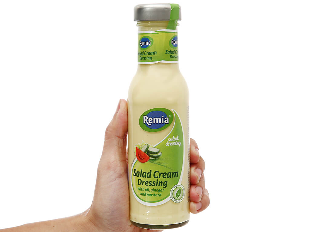 Xốt trộn kem xà lách Remia chai 250ml 5