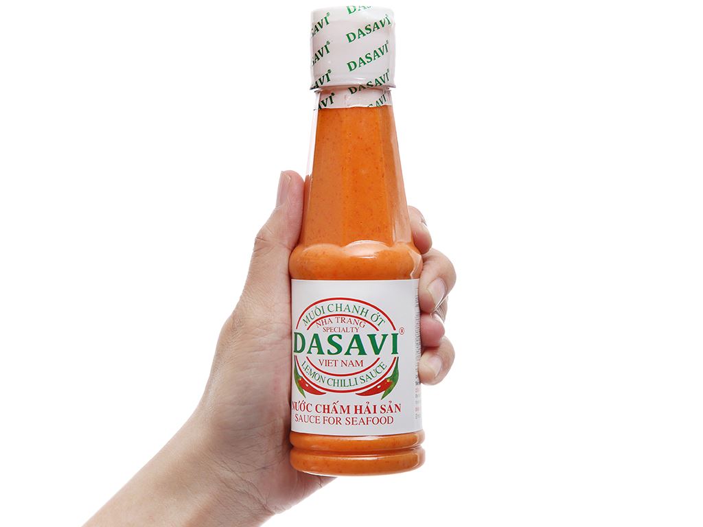 Muối chanh ớt đỏ Nha Trang Dasavi chai 260g 3