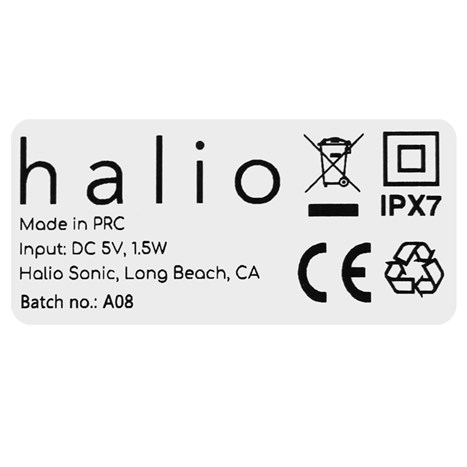 Bàn chải điện Halio Sonic Whitening Pro White (Tặng 1 đầu chải) Màu Trắng