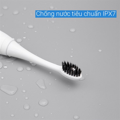 Bàn chải điện Halio Sonic Whitening Pro White (Tặng 1 đầu chải) Màu Trắng