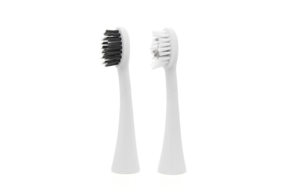 Bộ 2 Đầu Bàn Chải Điện Halio Sonic Whitening Electric Toothbrush White Màu Trắng
