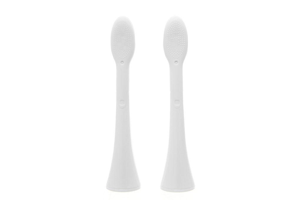 Bộ 2 Đầu Bàn Chải Điện Halio Sonic Whitening Electric Toothbrush White Màu Trắng